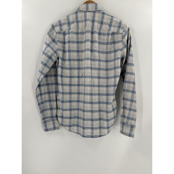 Steven Alan Shirt Men's Extra Small Button Up Made in USA BLUE Casual Adult - Picture 4 of 15